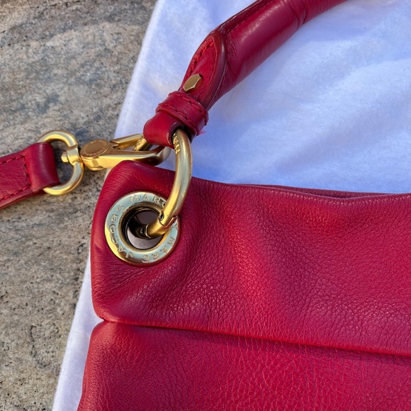 Marc by Marc Jacobs Classic Q Hillier Hobo red bag - Picture 9 of 15